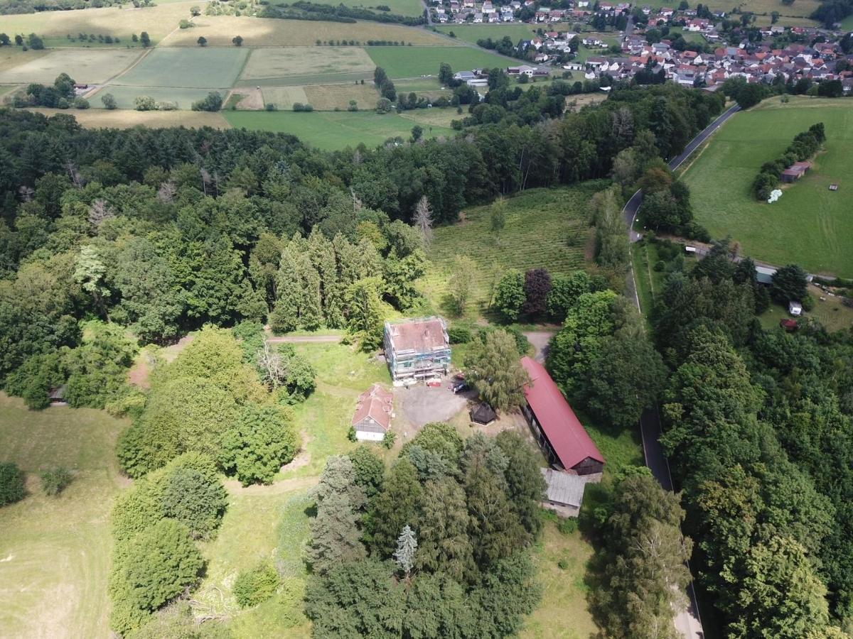 Schellnhof Forsthaus Am Waldrand Nidda Exterior foto